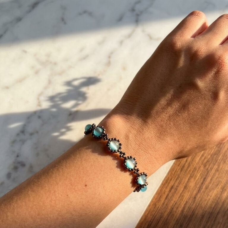 pulsera celeste